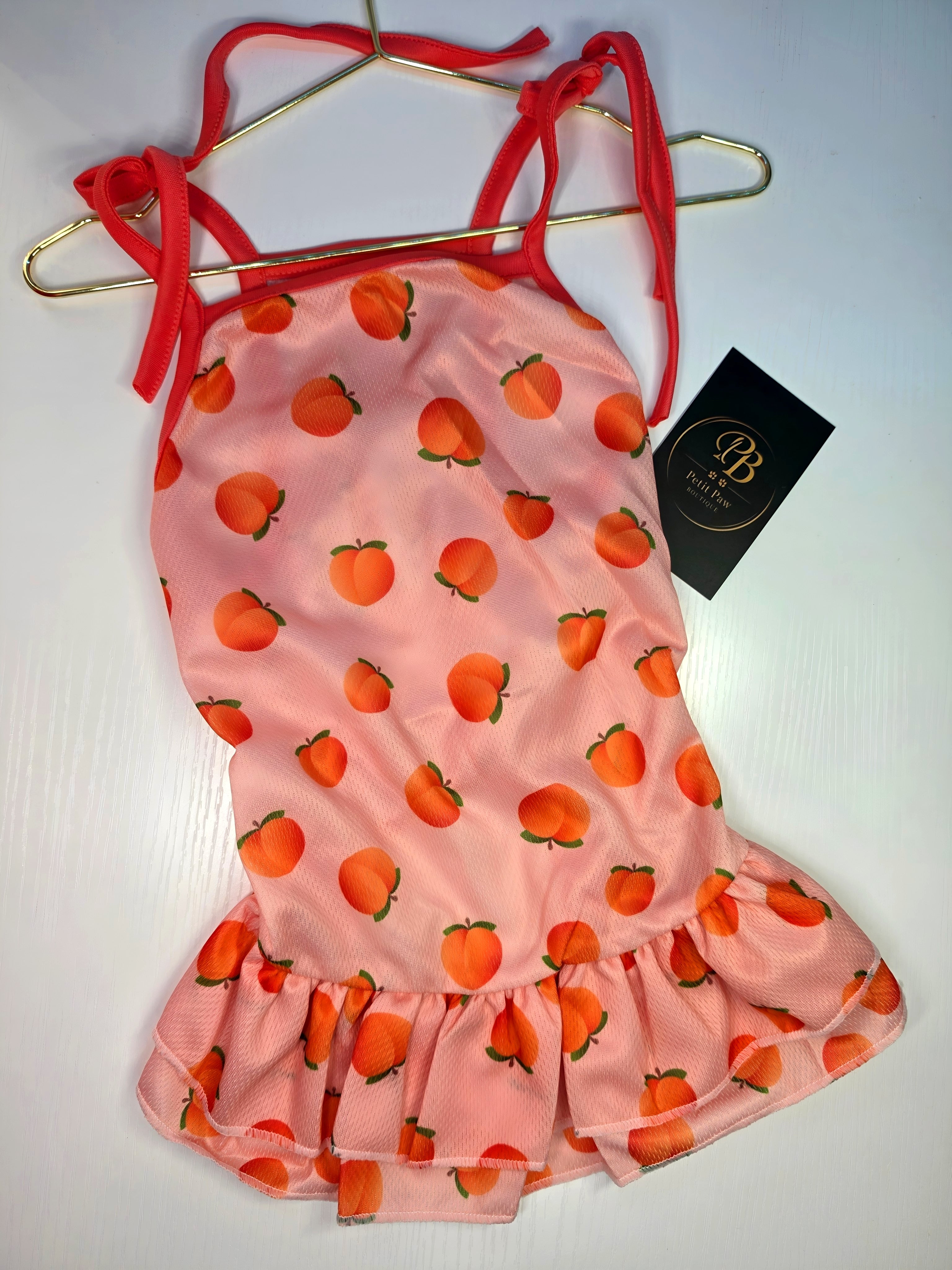 Traje de Baño Frutal con Volantes